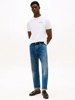 Tommy Hilfiger Shirts|Big Boys*HILFIGER STACK TEE white