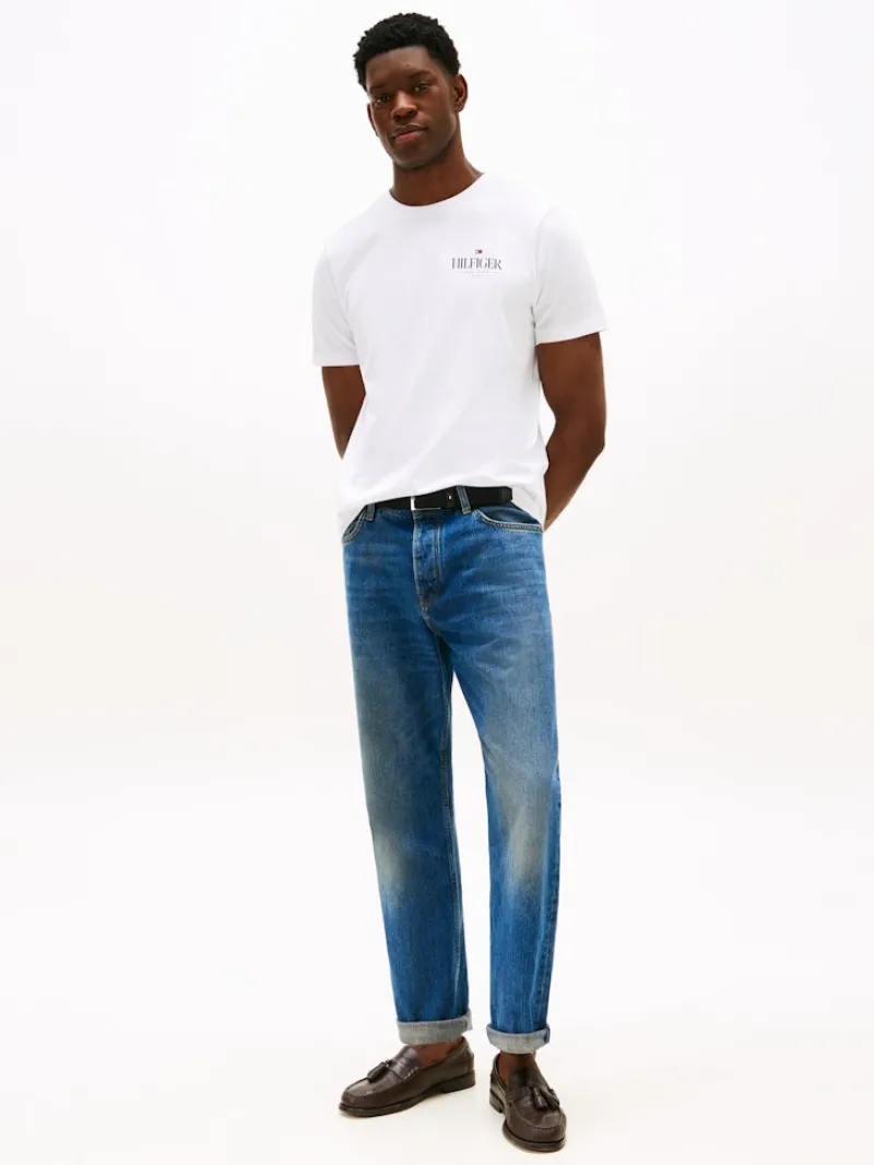 Tommy Hilfiger Shirts|Big Boys*HILFIGER STACK TEE white