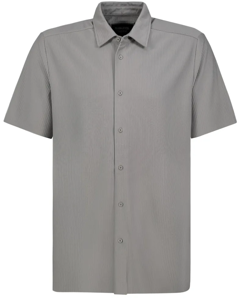 Eight 2 Nine Hemden*H16141M11261A taupe