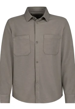 Eight 2 Nine Hemden*H16106M11197C2 taupe melange