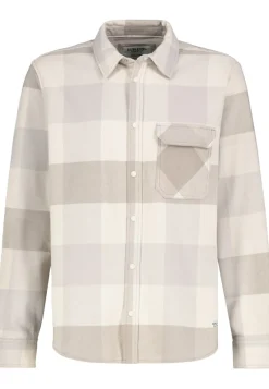 Eight 2 Nine Hemden*H70051M11054H1 check: slate grey-nude beige