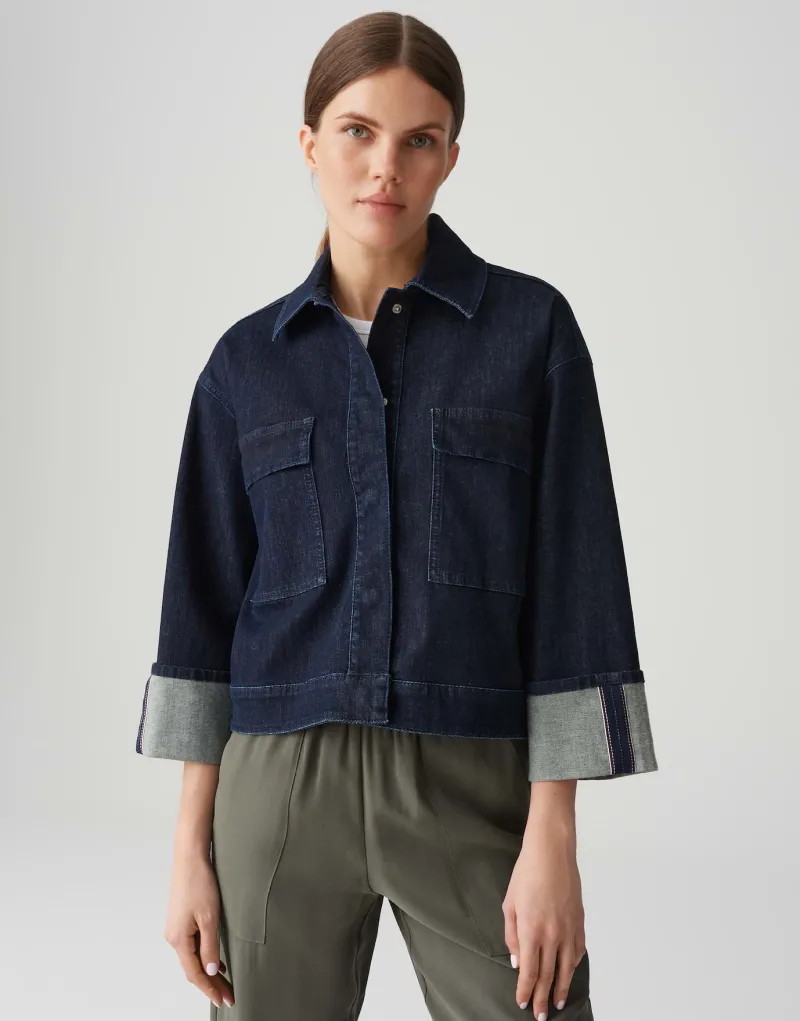 Opus Jacken*Hollice rinsed blue