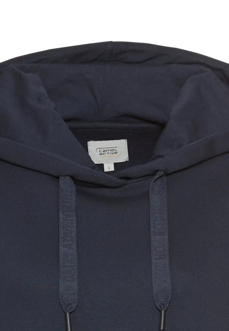 Camel Active Pullover & Sweatshirts*Hoodie aus reiner Baumwolle night blue