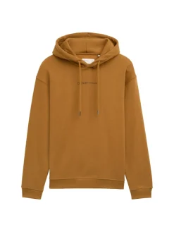 Tom Tailor Denim Pullover & Sweatshirts*Hoodie mit Bio-Baumwolle deep cognac
