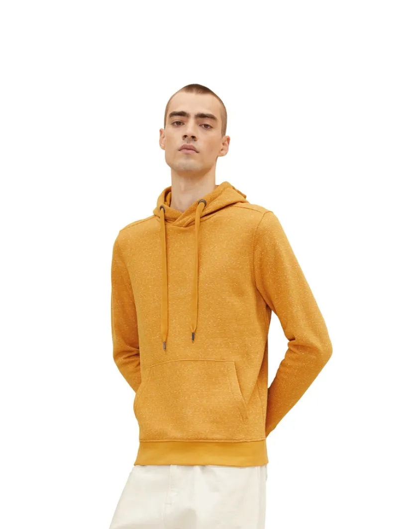 Tom Tailor Pullover & Sweatshirts|Big Boys*Hoodie mit feinen Streifen flame brown injected stripe