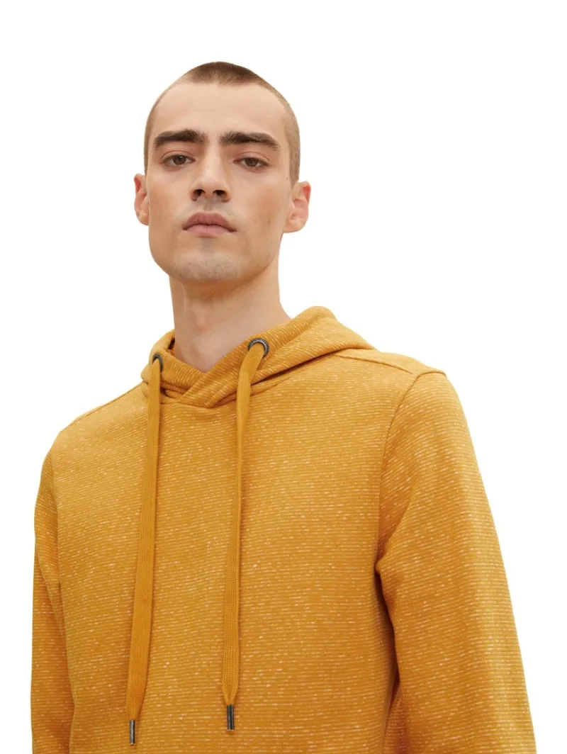 Tom Tailor Pullover & Sweatshirts|Big Boys*Hoodie mit feinen Streifen flame brown injected stripe