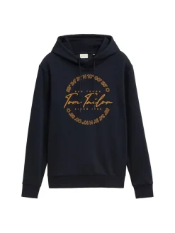 Tom Tailor Pullover & Sweatshirts|Big Boys*Hoodie mit Logo Print sky captain blue