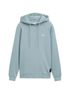 Tom Tailor Denim Pullover & Sweatshirts*Hoodie mit Logo-Details light grey mint