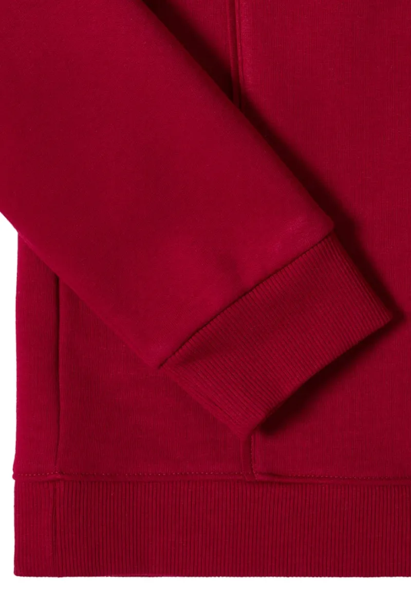 Cecil Pullover & Sweatshirts*Hoodie mit Stickerei beaujolais red