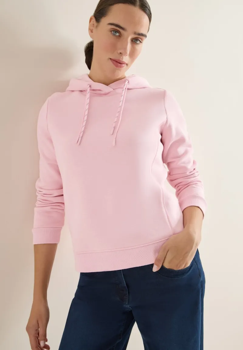 Cecil Pullover & Sweatshirts*Hoodie mit Stickerei blossom glow