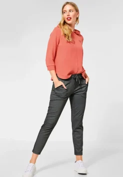 Street One Pullover & Sweatshirts*Hoodie Shirt mit Kapuze sunset coral