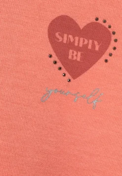 Street One Pullover & Sweatshirts*Hoodie Shirt mit Kapuze sunset coral