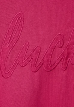 Cecil Pullover & Sweatshirts*Hoodie Shirt mit Wording cosy coral