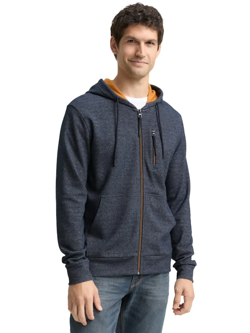 Tom Tailor Pullover & Sweatshirts|Big Boys*Hoodie Sweatjacke navy fine yd stripe