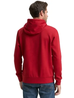 Tom Tailor Pullover & Sweatshirts|Big Boys*Hoodie Sweatshirt mit Logo-Print coach red