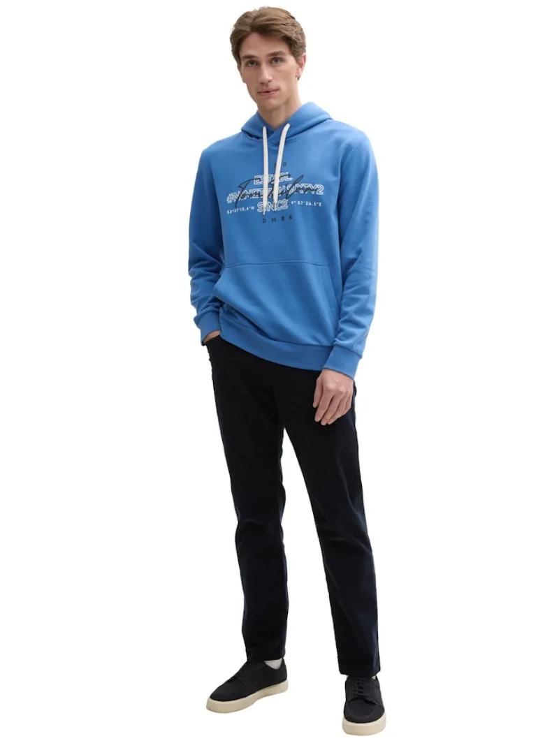 Tom Tailor Pullover & Sweatshirts|Big Boys*Hoodie Sweatshirt mit Logo-Print midsummer blue