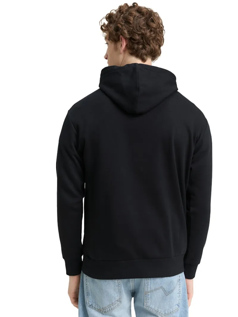 Tom Tailor Denim Pullover & Sweatshirts*Hoodie Sweatshirt mit Print night watch black