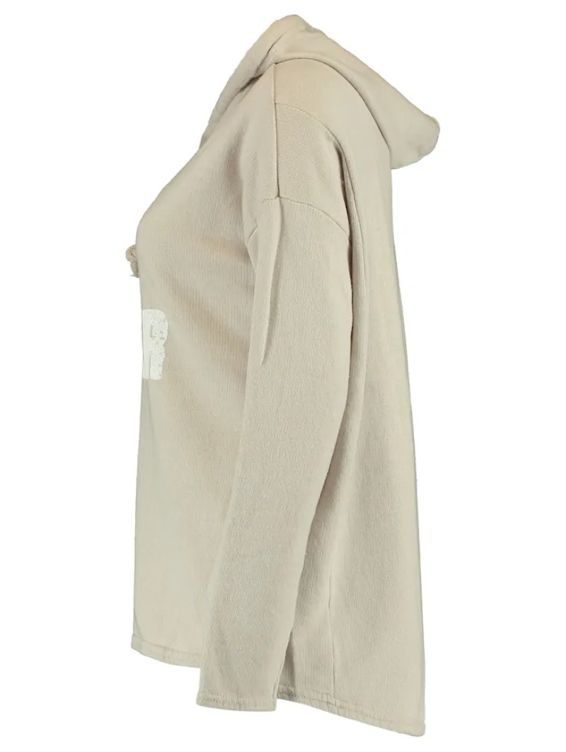 Zabaione Pullover & Sweatshirts*Hoodie Zoe Beige