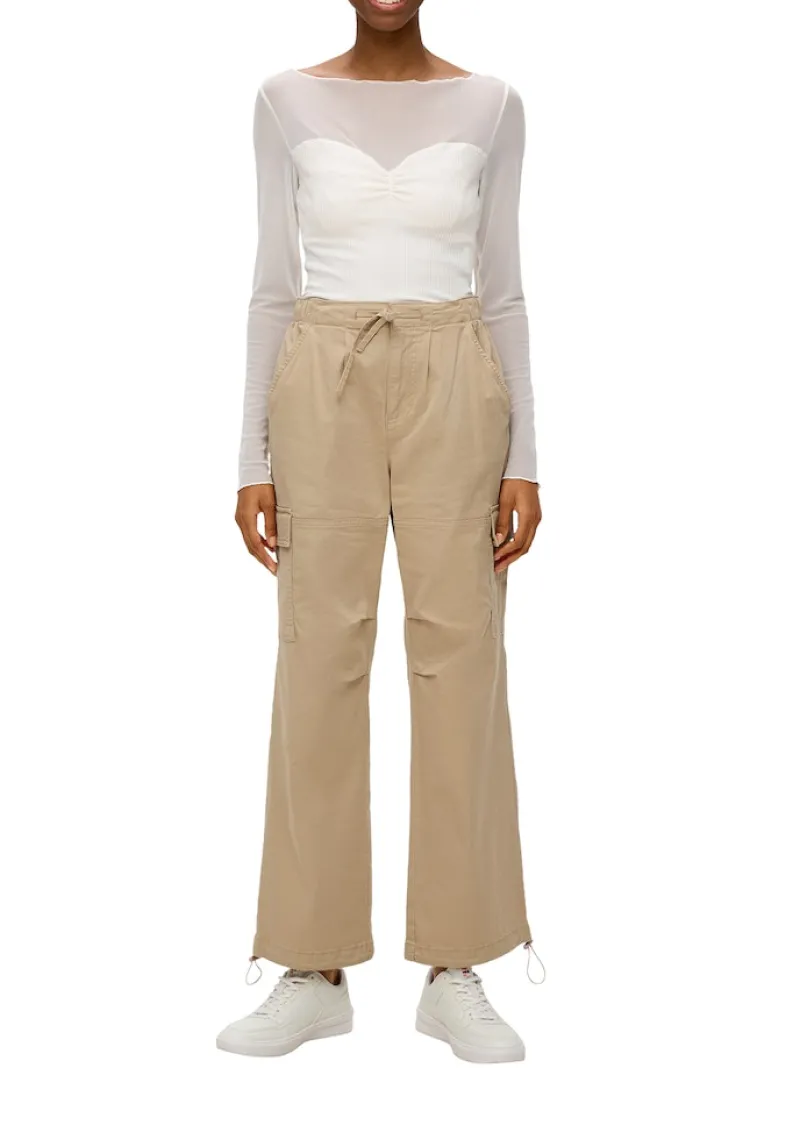 QS Hosen*Hose Beige