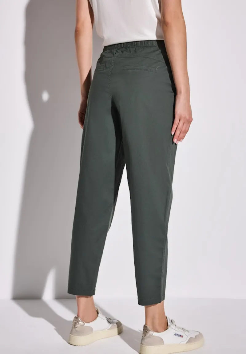 Street One Hosen*Hose im Cargo Look marshy green