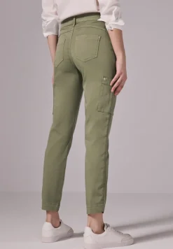 STREET ONE STUDIO Hosen*Hose im Cargo-Look trekking green