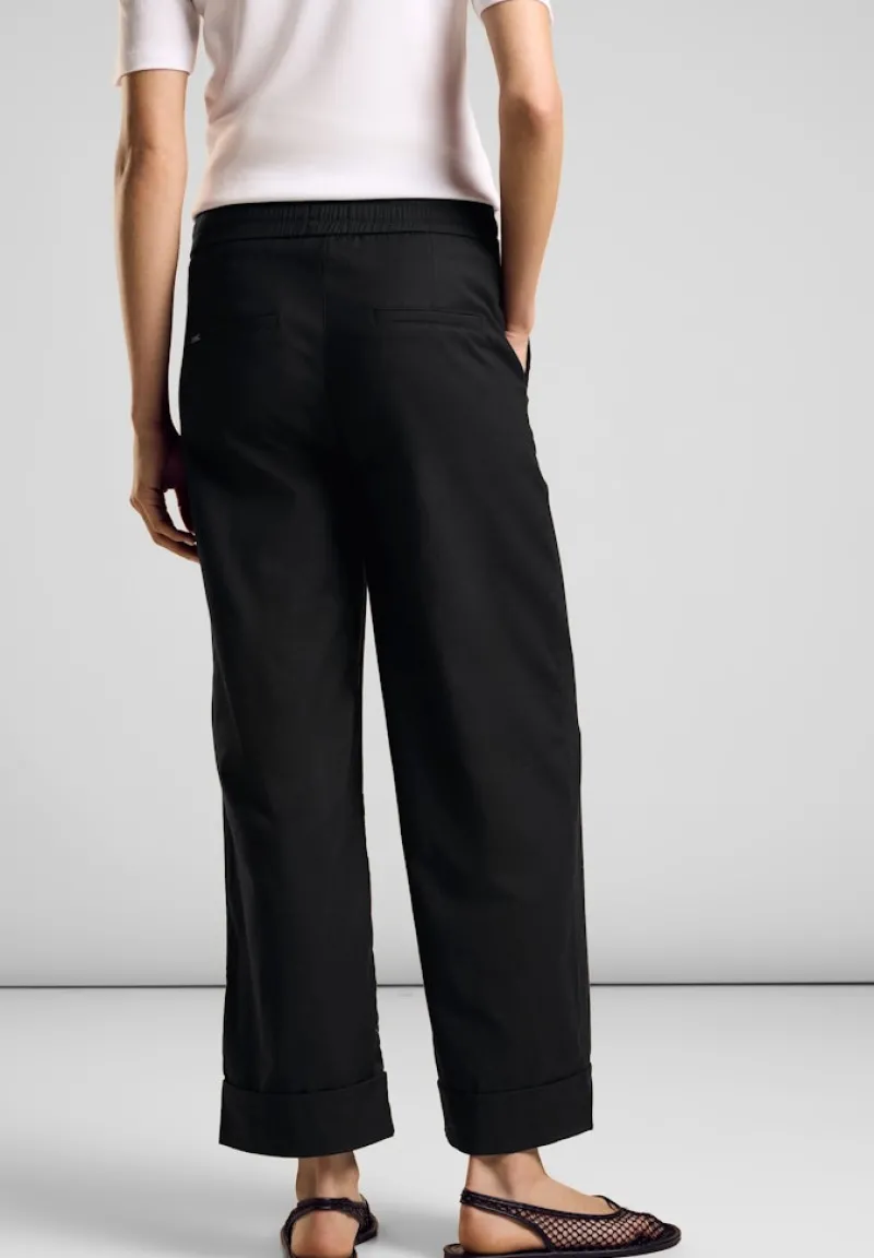 Street One Hosen*Hose im Casual Fit Black