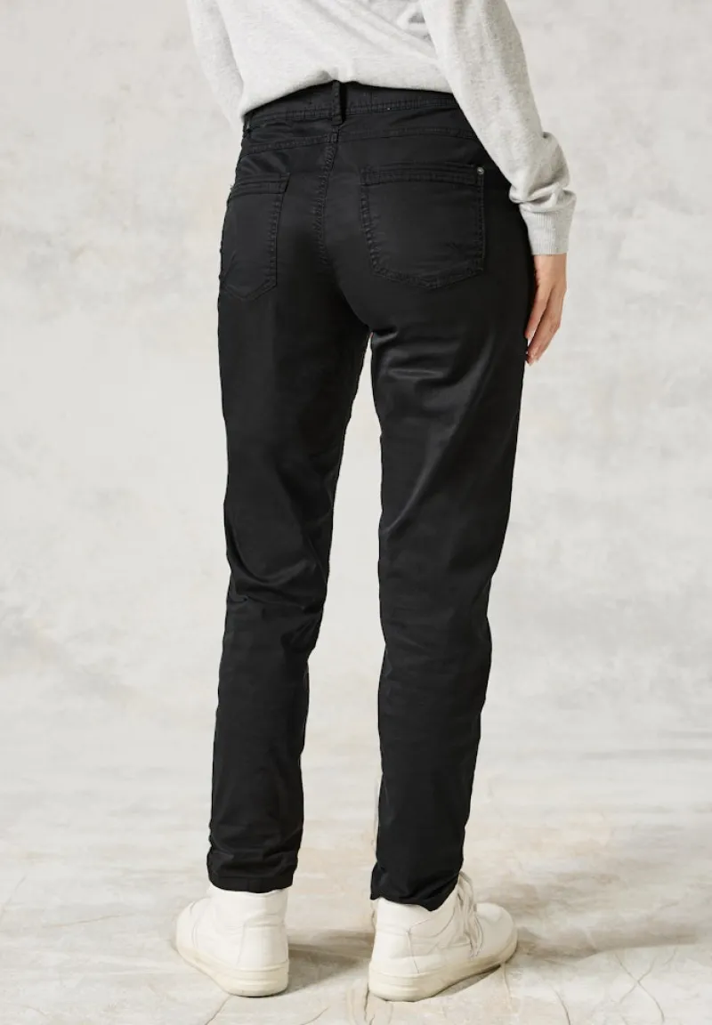 Cecil Hosen*Hose im Casual Fit deep charcoal grey