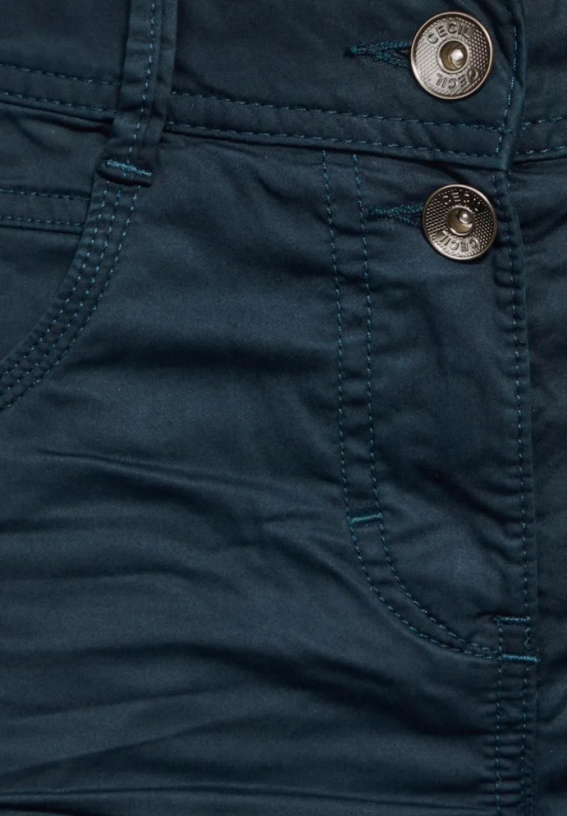 Cecil Hosen*Hose im Casual Fit oil blue