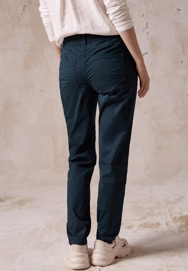Cecil Hosen*Hose im Casual Fit oil blue