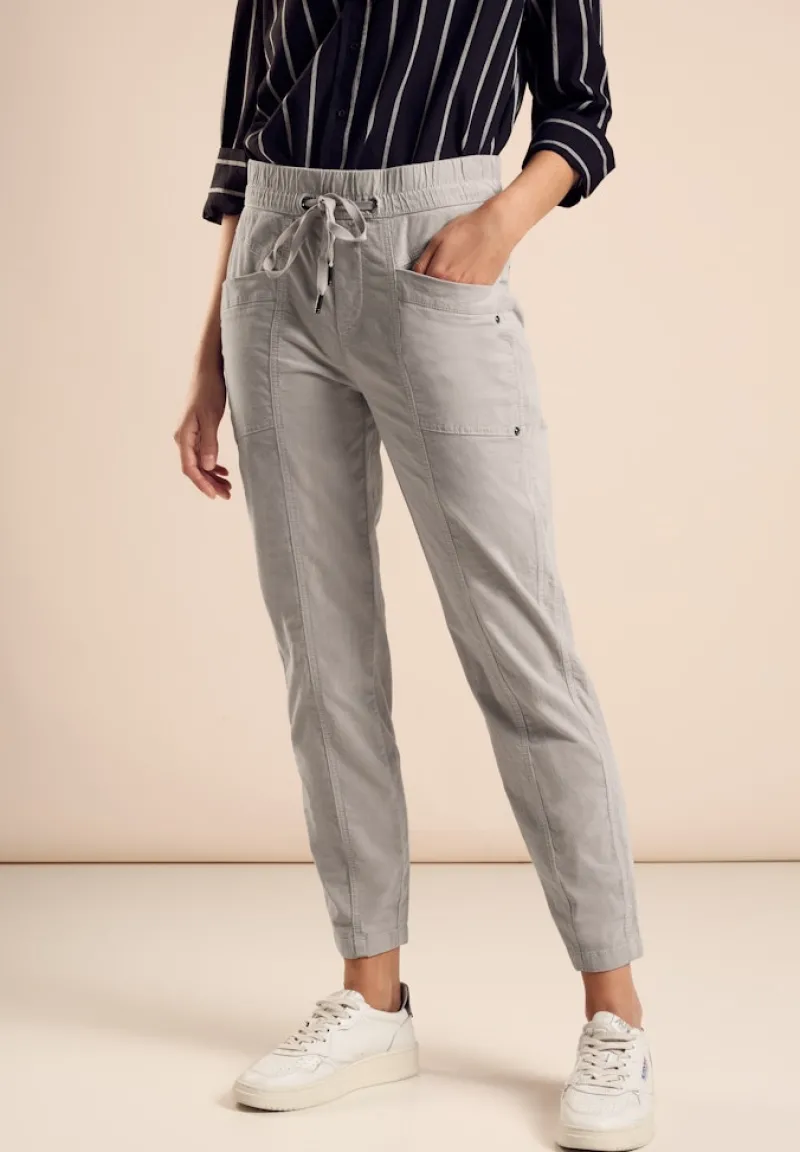 Street One Hosen*Hose im Casual Fit stone beige