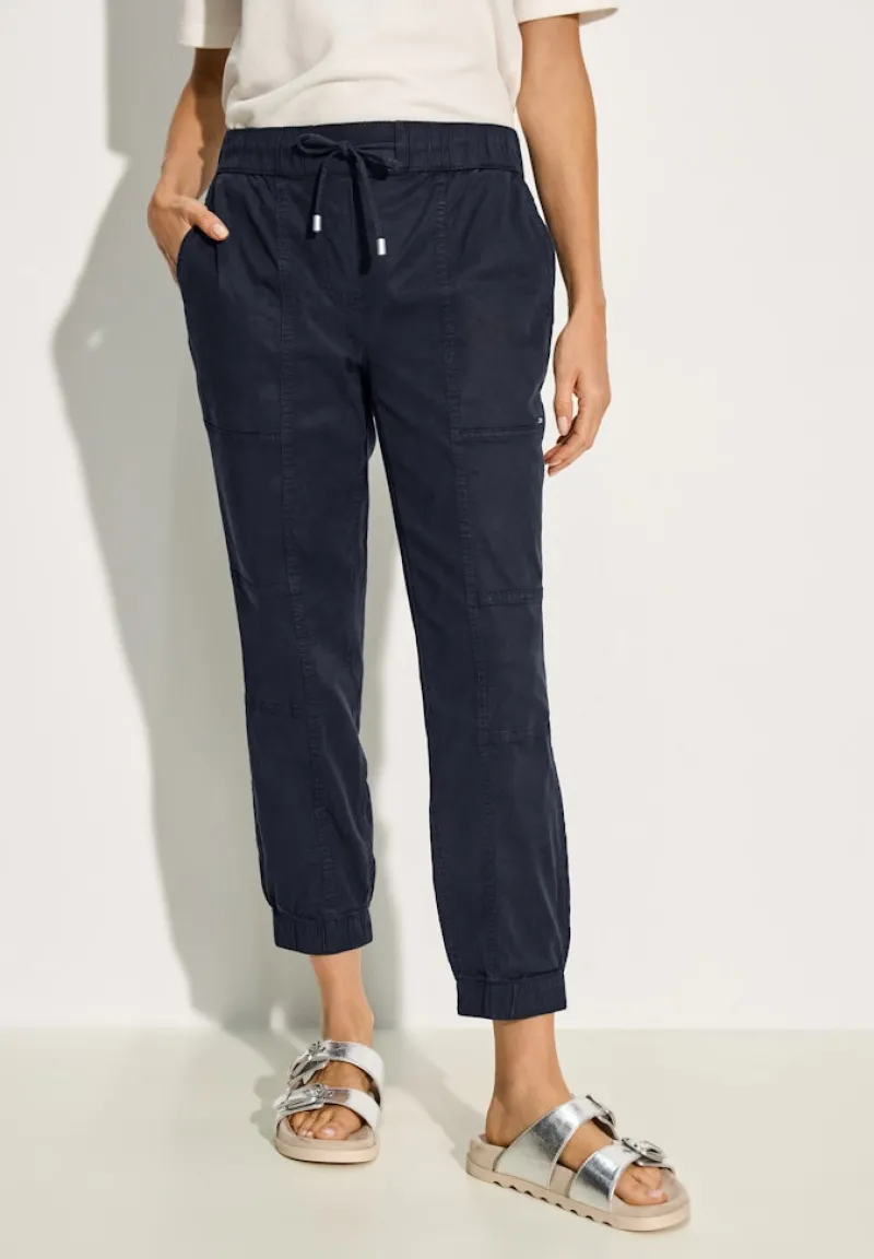 Cecil Shorts*Hose im Casual Fit universal blue