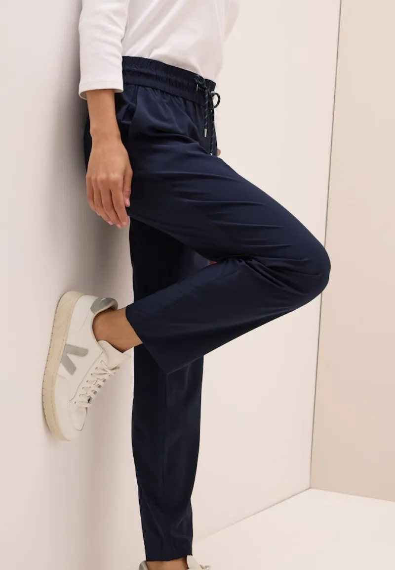 Cecil Hosen*Hose im Casual Fit urban dark blue