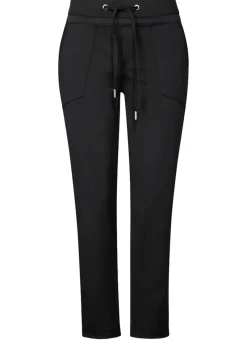 Street One Hosen*Hose im Loose Fit Black