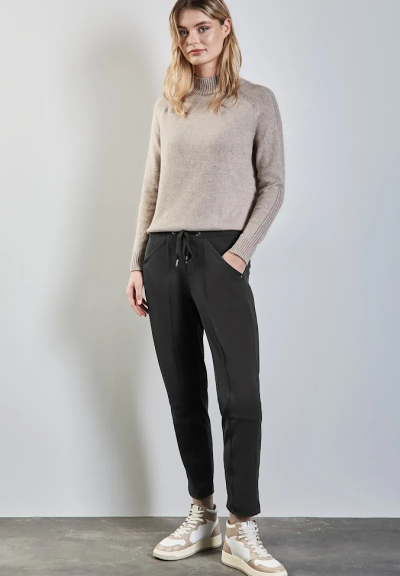 Street One Hosen*Hose im Loose Fit Black