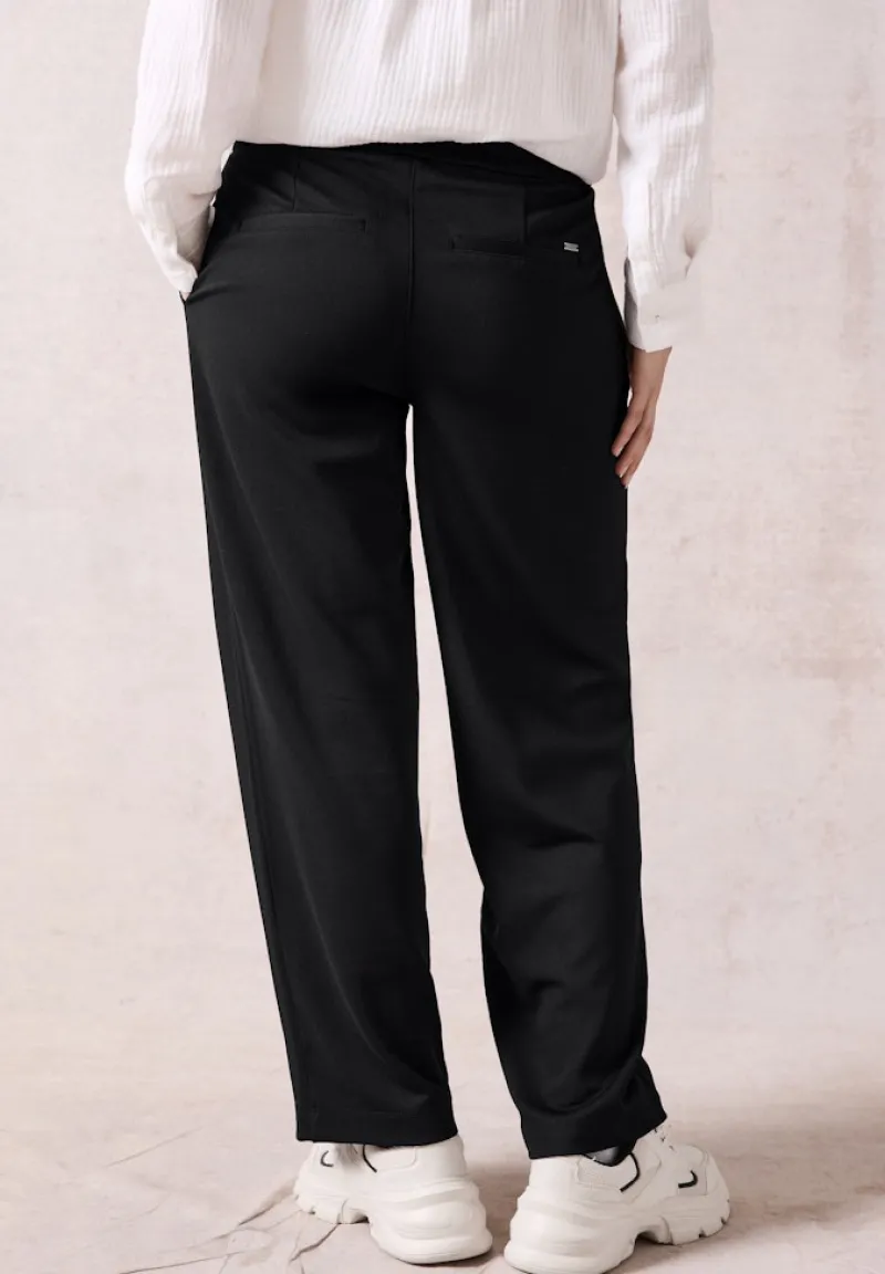 Cecil Hosen*Hose im Loose Fit Black