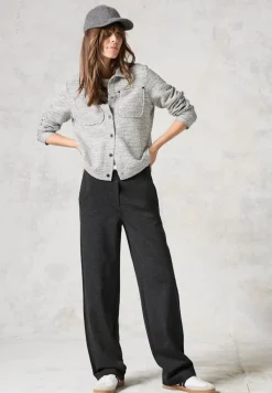 Cecil Hosen*Hose im Loose Fit charcoal grey melange