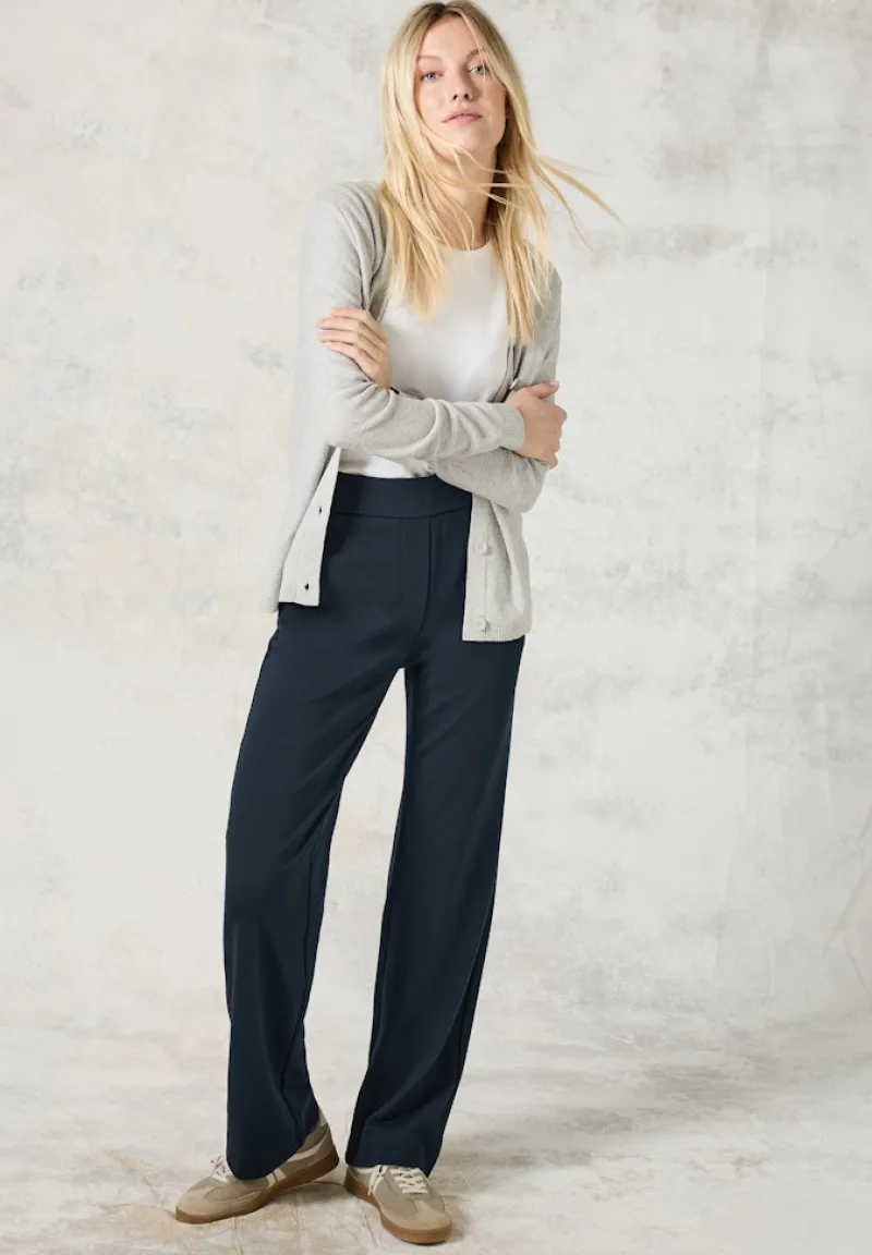 Cecil Hosen*Hose im Loose Fit deep petrol