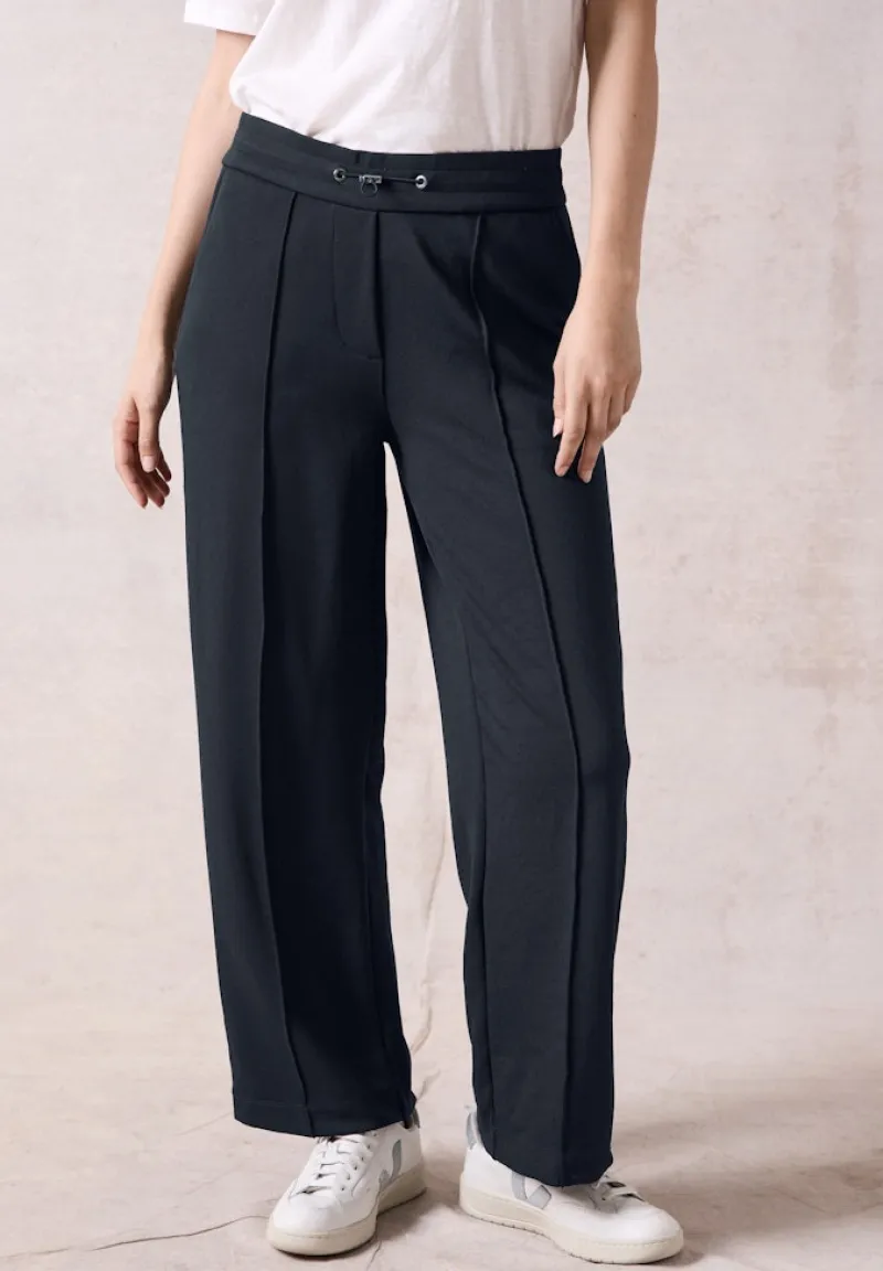 Cecil Hosen*Hose im Loose Fit deep petrol