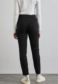 Street One Hosen*Hose im Loose Fit whale tail grey melange