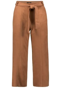 Zero Hosen*Hose in Wildlederoptik 26 Inch cinnamon swirl