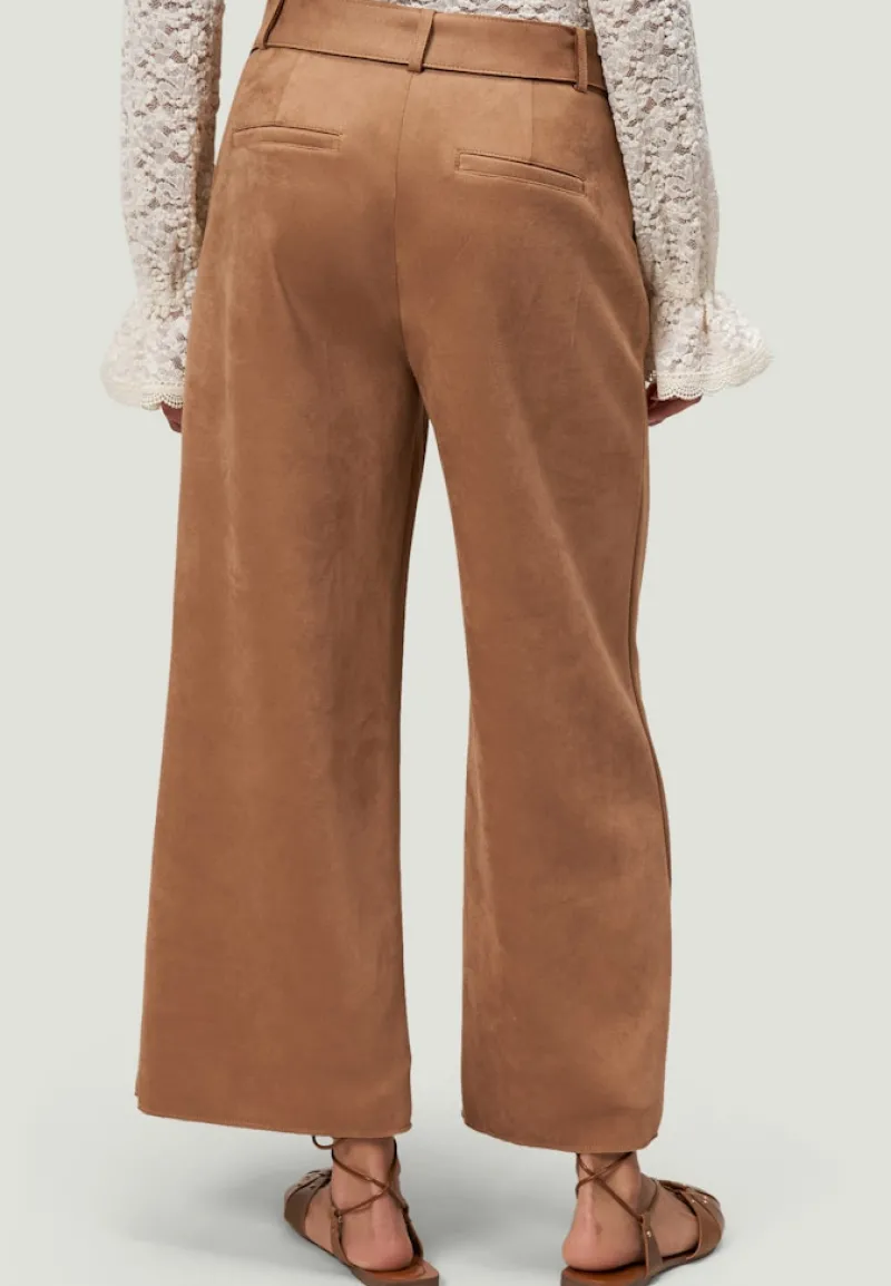 Zero Hosen*Hose in Wildlederoptik 26 Inch cinnamon swirl