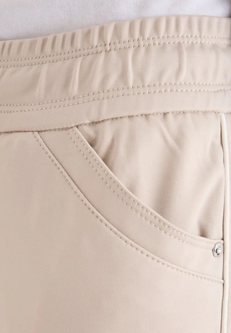 Cecil Hosen*Hose mit Gallonstreifen light sandalwood beige