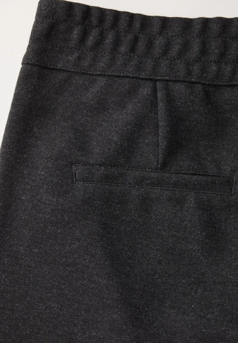 Cecil Hosen*Hose mit Glitzer-Details flint grey melange