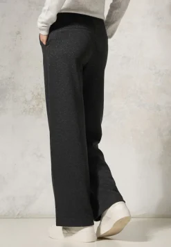 Cecil Hosen*Hose mit Glitzer-Details flint grey melange