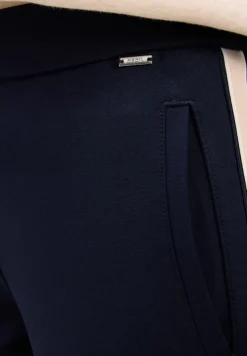 Cecil Hosen*Hose mit Tape-Detail urban dark blue