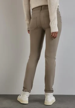 Street One Hosen*Hose mit Zipper Details ashen maple beige