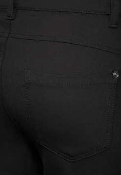 Street One Hosen*Hose mit Zipper Details Black