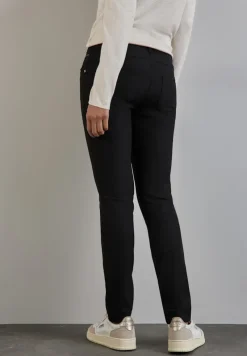 Street One Hosen*Hose mit Zipper Details Black
