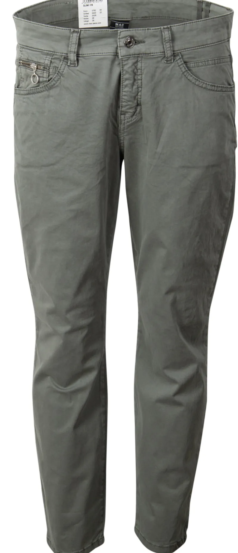 MAC Shorts*Hose Slim Fit 7/8 olive