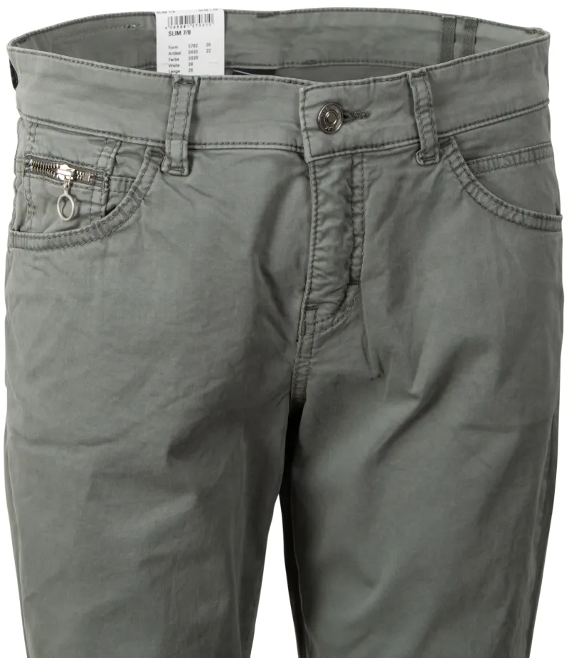 MAC Shorts*Hose Slim Fit 7/8 olive